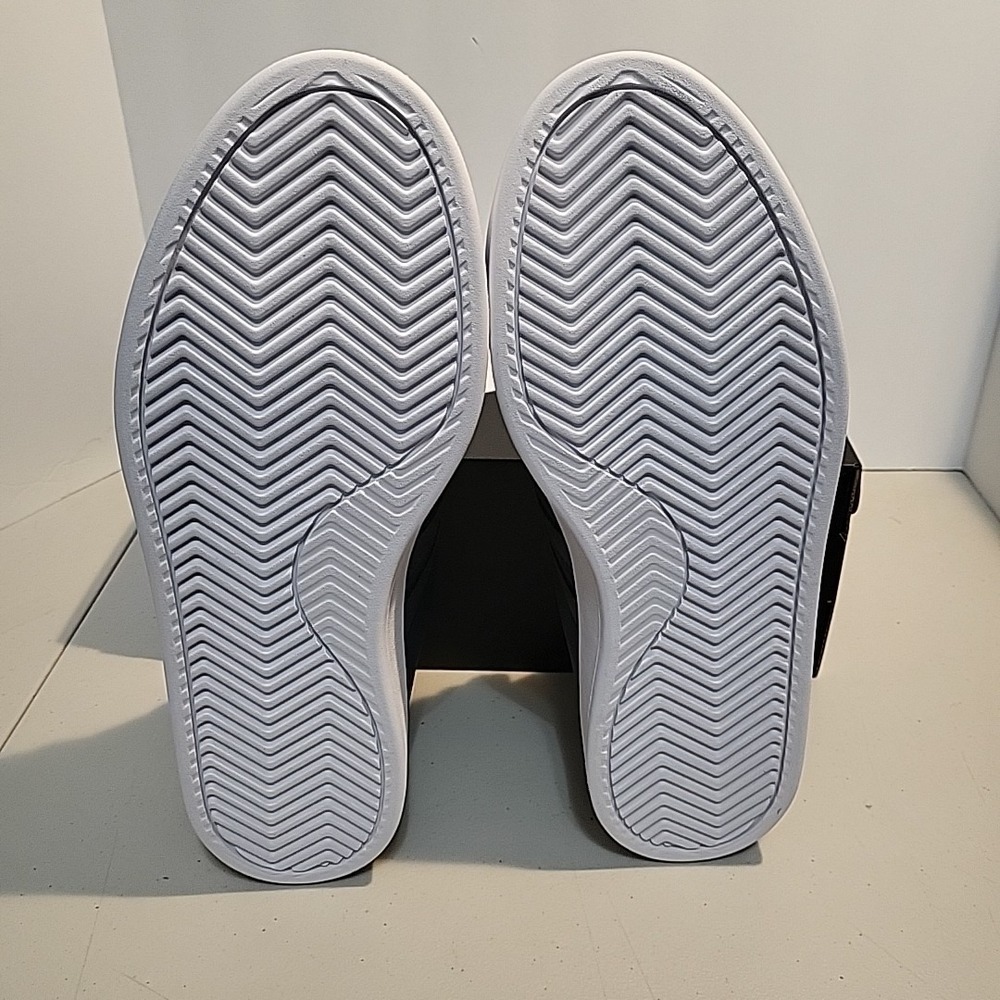 adidas Men's Navy and White Athletic Sneakers - Picture 9 of 10